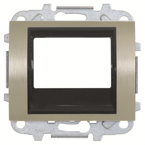 Cover radioampl 2M Radio receiver Central cover plate Aluminium - Olas