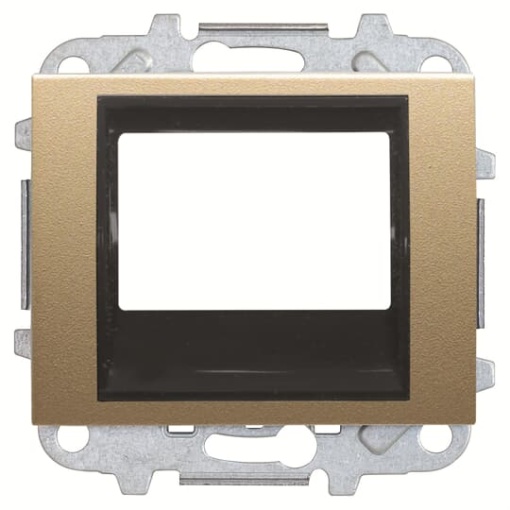 Cover radioampl 2M Radio receiver Central cover plate Beige - Olas