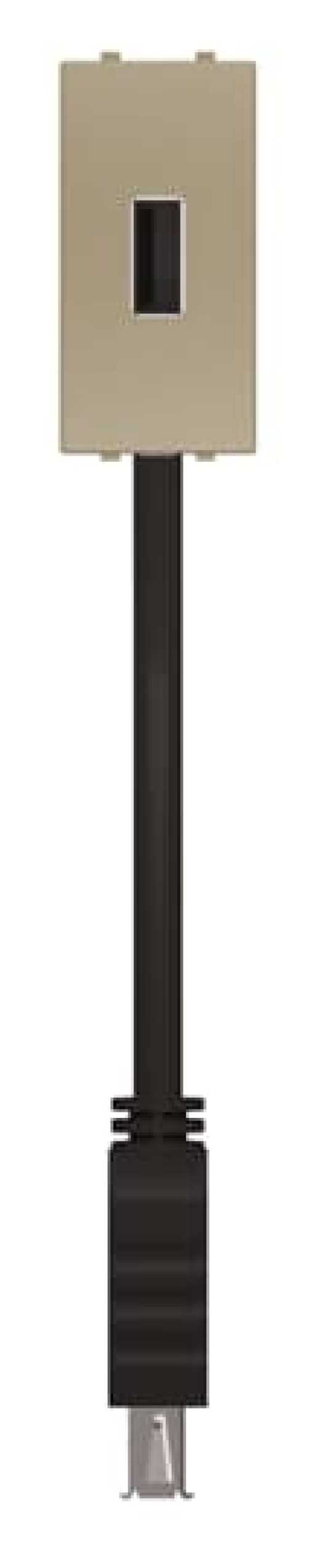 USB outlet USB 1 gang Champagne - Zenit