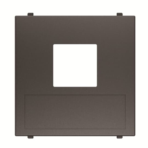 Cover For data connection housing 1 gang Anthracite - Zenit