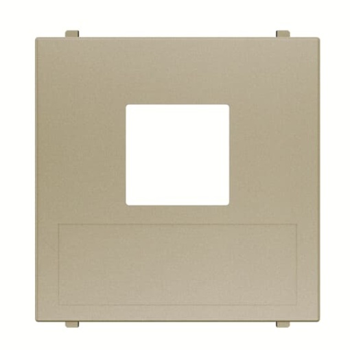 Cover plate Data connection 1 gang Champagne - Zenit