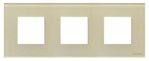 Frame 3-gang 3gang Pearl Glass - Zenit