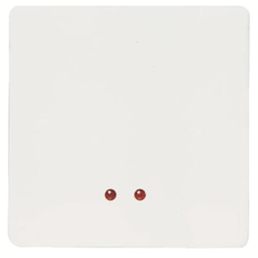 Switch 2-way Rockerbutton Two-way switch with Glow lamp Alpin White - Stylo