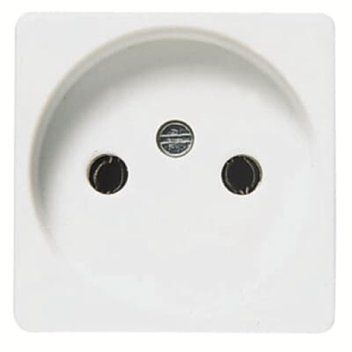 Socket outlet EURO Plug EURO plug Alpin White  - Stylo