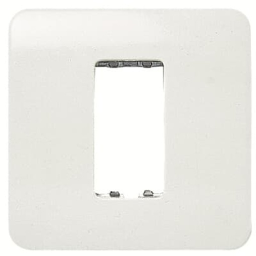 Frame 1-gang 1gangs Alpin White - Stylo