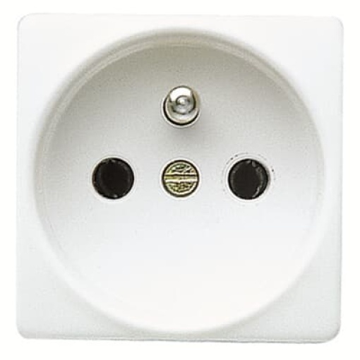 Socket French 2M Without imprint White - Stylo
