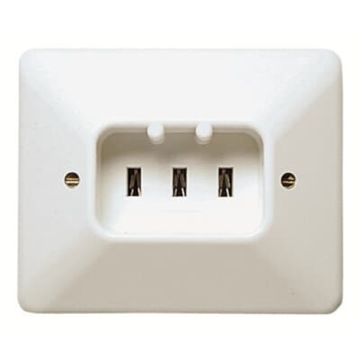 Socket outlet 25 A White  - Various