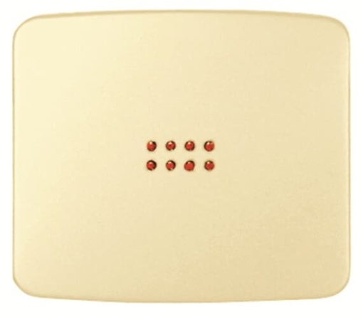 Rocker switch None for Switchpush button, Single rocker Ivory - Arco