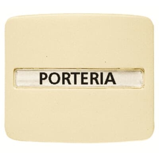 Rocker switch None for Switchpush button, Single rocker Ivory - Arco