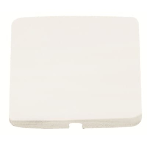 Cover plate Cable outlet with Without imprint Alpine white - Arco