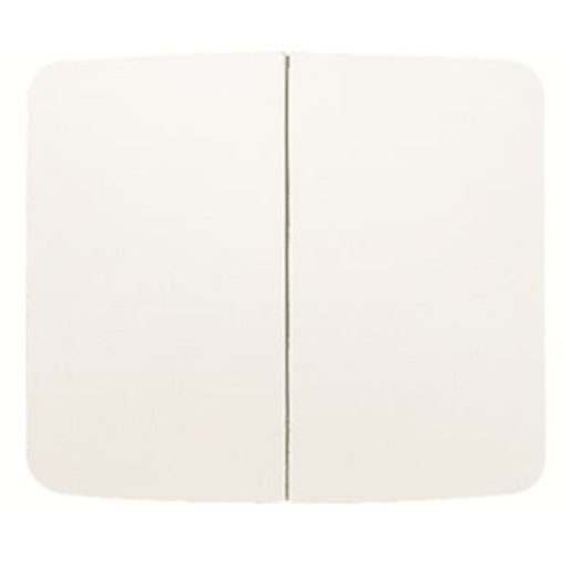 Rocker Without imprint for Switchpush button, Two-part rocker Alpine white - Arco