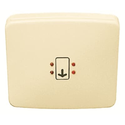 Rocker switch for Switchpush button Hotel card Ivory - Arco