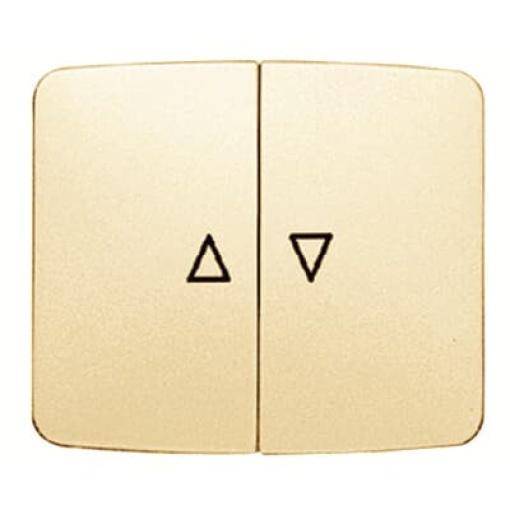 Cover blind Symbol "arrows" for Venetian blind, Two-part rocker Ivory - Arco