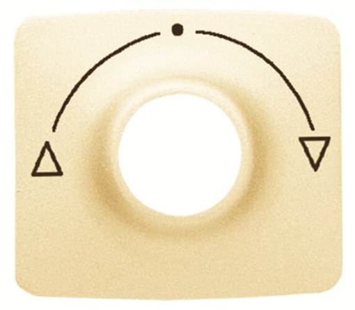 Rocker switch Symbol "3-level switch" for Level switch, Key Ivory - Arco