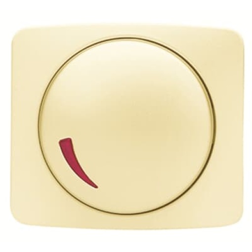 Cover rotary dimmer for Dimmer Turn button Cream white electro white - Arco