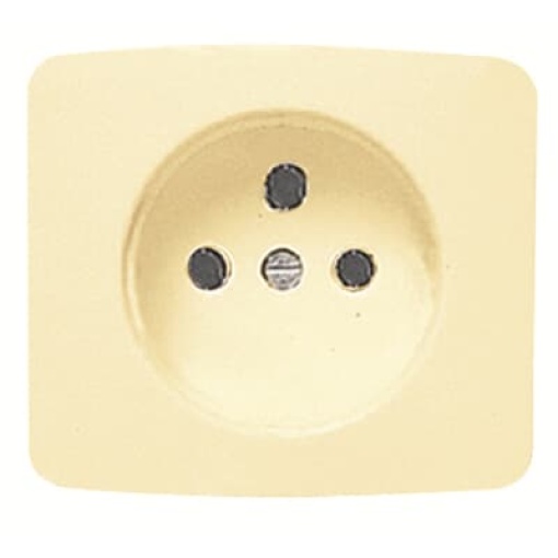 Cover socket outlet Socket outlet Central cover plate Ivory  - Arco