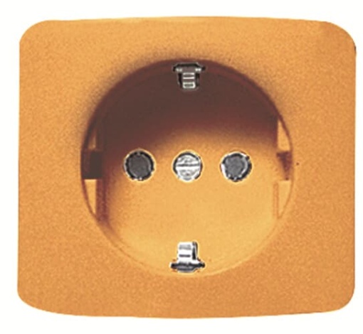 Cover socket outlet Without imprint Socket outlet Orange  - Arco