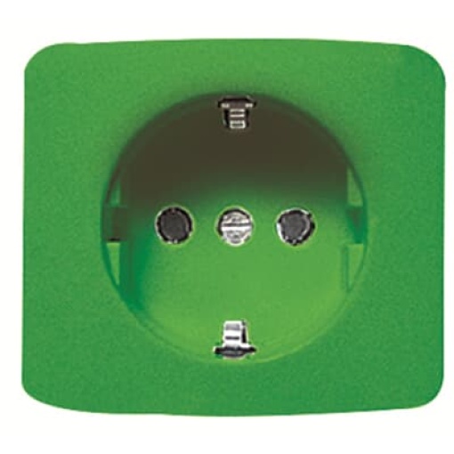 Cover socket outlet Without imprint Socket outlet Green  - Arco