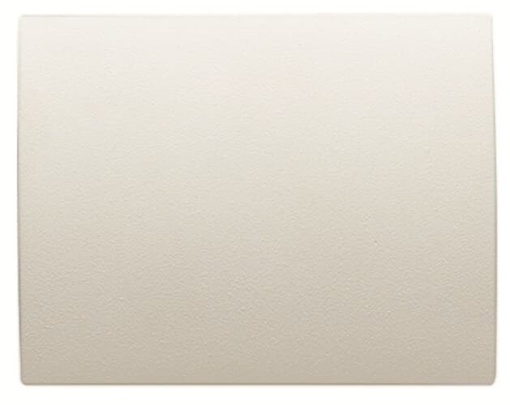 Cover Blind plate with Without imprint Cream white - Olas