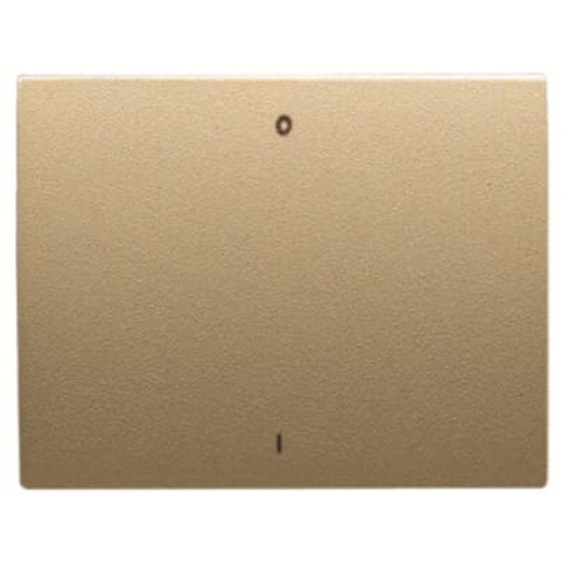 Cover switch 0I Characters 0 and 1 for Switchpush button, Single rocker Beige - Olas