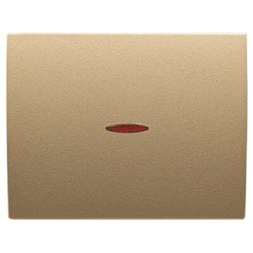 Cover switch windicator Without imprint for Switchpush button, Single rocker Beige - Olas