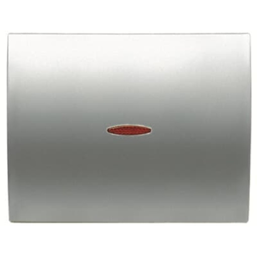 Rocker Without imprint for Switchpush button, Single rocker Titanium - Olas