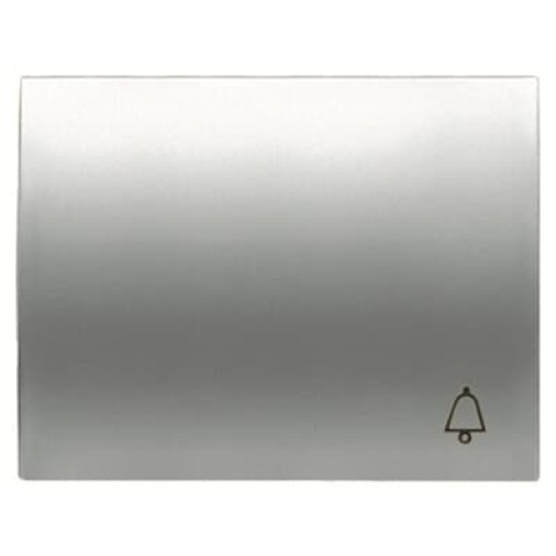 Rocker Symbol "bell" for Switchpush button, Single rocker Titanium - Olas
