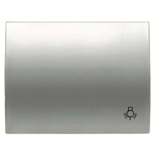 Rocker Symbol "light" for Switchpush button, Single rocker Titanium - Olas