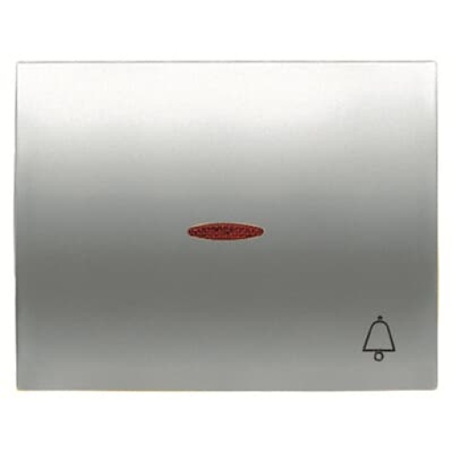 Rocker Symbol "bell" for Switchpush button, Single rocker Titanium - Olas