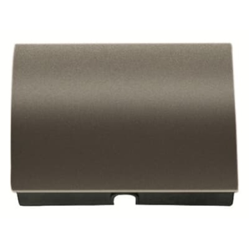 Cover flex outletpullcord switch Cable outlet with Without imprint Aluminium - Olas