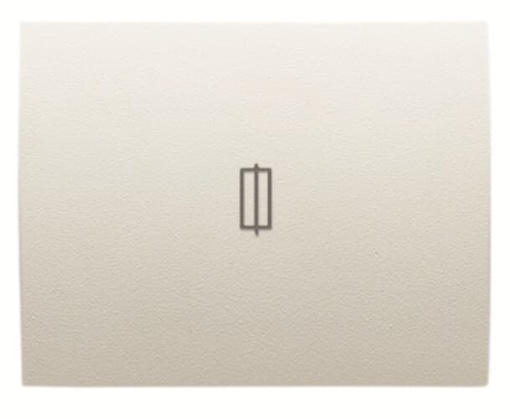 Cover plate Fuse holder with Fuse symbol Cream white - Olas