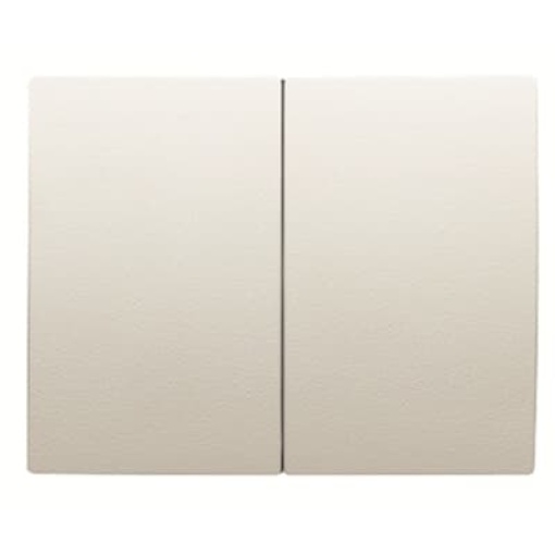 Rocker Without imprint for Switchpush button, Two-part rocker Cream white - Olas