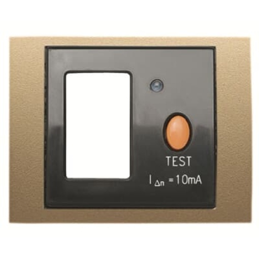 Cover thermomagnetic switch Central cover plate Beige - Olas