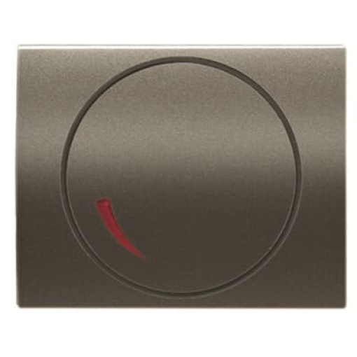 Cover rotary dimmer for Dimmer Turn button Aluminium - Olas
