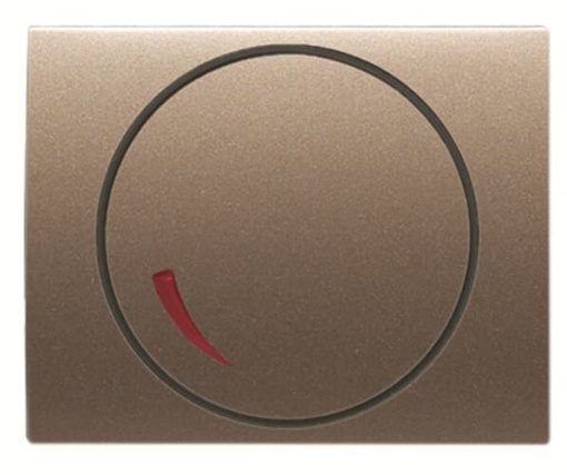 Cover dimmer for Dimmer Turn button Bronze - Olas
