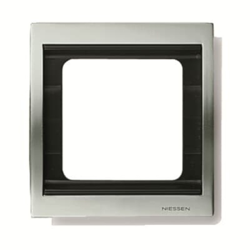 Frame 1-gang Titanium - Olas