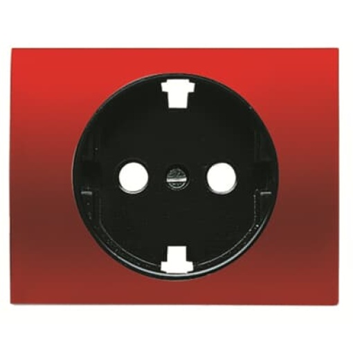 Cover socket outlet Without imprint Socket outlet Red  - Olas