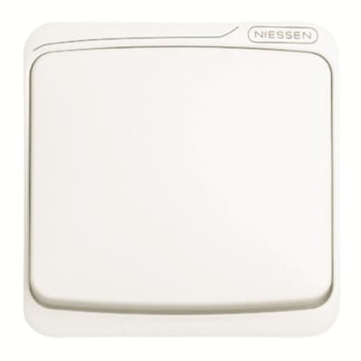 Rocker Without imprint for Switchpush button, Single rocker Alpine white - Arco