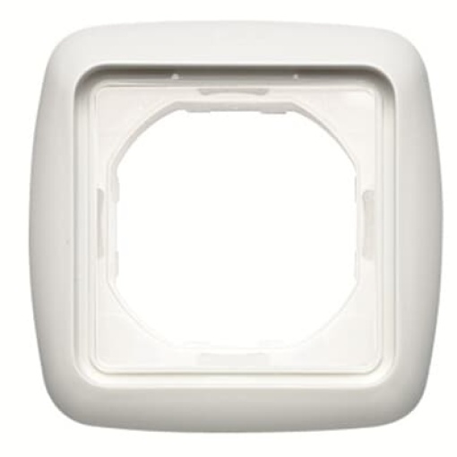 Frame 1-gang Alpine white - Arco