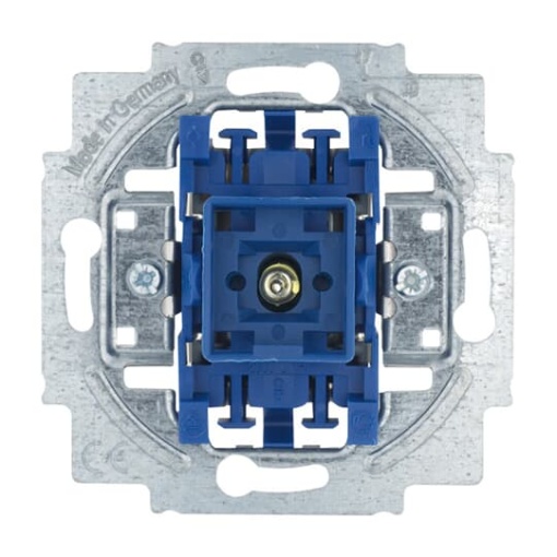 Flush Mounted Inserts Single push button Two-way switch for 1 rocker, Neon lampOrange 10 A
