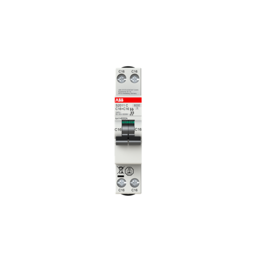 Miniature circuit breaker - 2P - B - 13 A
