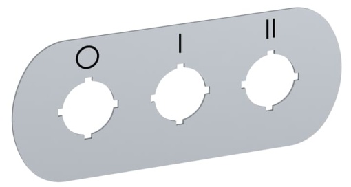 MA6-1016 Legend Plate