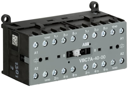 VBC7A-40-00-01 Mini Reversing Contactor 24 V DC - 4 NO - 0 NC - Screw Terminals