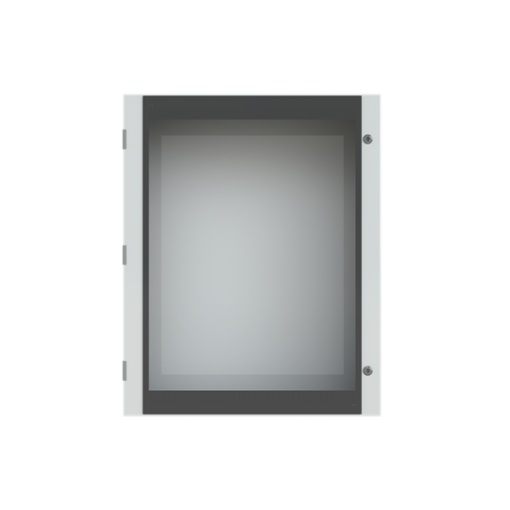 ENCLOSURE GLASS DOOR 1000X800X300 7035
