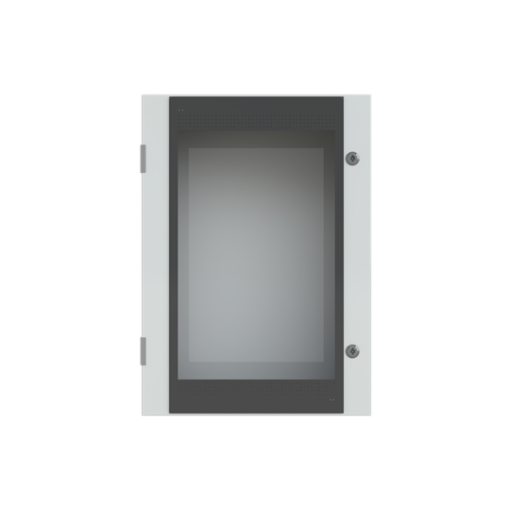 ENCLOSURE GLASS DOOR 700X500X250 7035