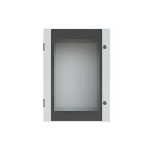 ENCLOSURE GLASS DOOR 700X500X200 7035