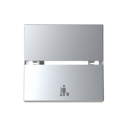 Rocker MUR symbol for Switchpush button, Two-part rocker Silver - Zenit