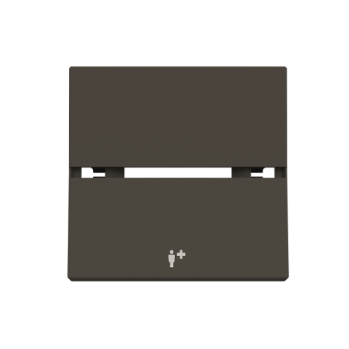 Rocker Nurse symbol for Switchpush button, Two-part rocker Anthracite - Zenit