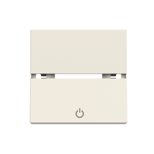 Rocker Off symbol for Switchpush button, Two-part rocker White - Zenit