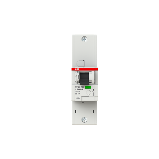 S751DR-K100 sel. main CB K-Char.,25kA,100A,1P